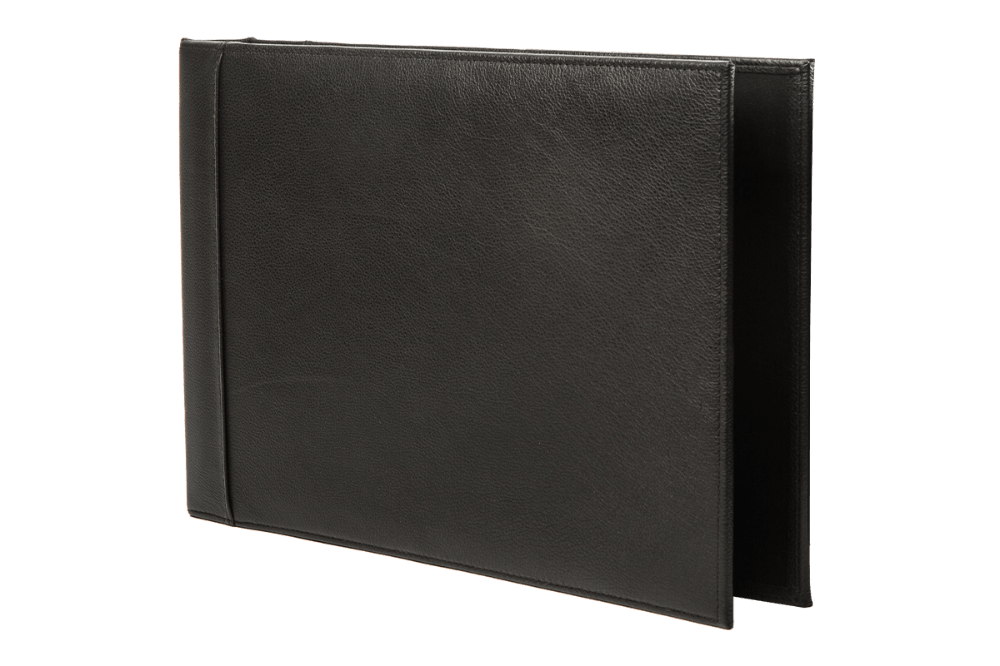 Leather 3-Ring Binder for DESK CHECKS ONLY