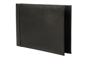 Leather 3-Ring Binder for DESK CHECKS ONLY