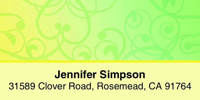 Designer 2-Line Address Label