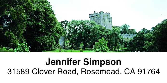 Bon Voyage 2-Line Address Label