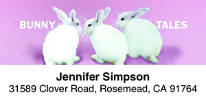 Bunny Tales 2-Line Address Label
