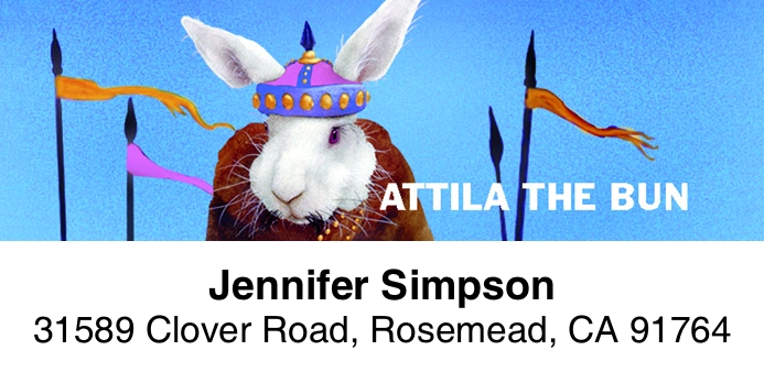 Bunny Tales 2-Line Address Label