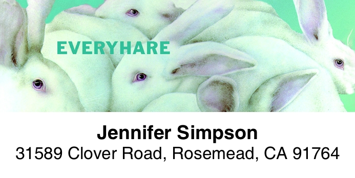 Bunny Tales 2-Line Address Label