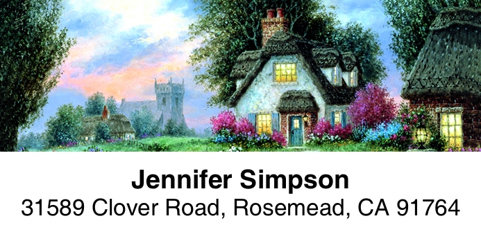 Country Living 2-Line Address Label