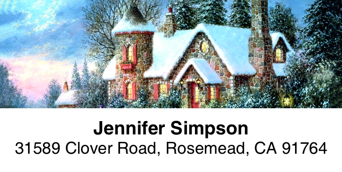 Country Living 2-Line Address Label