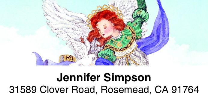 Guardian Angels 2-Line Address Label