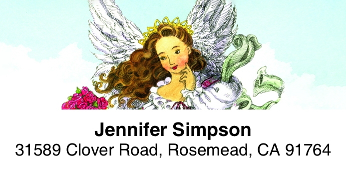 Guardian Angels 2-Line Address Label