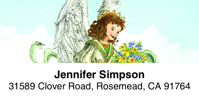 Guardian Angels 2-Line Address Label