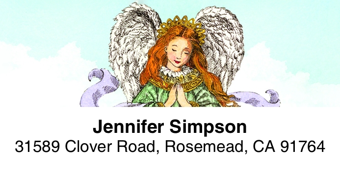 Guardian Angels 2-Line Address Label