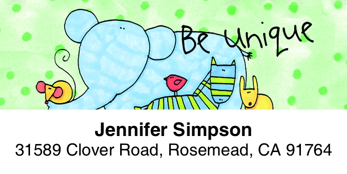 Inspirations 2-Line Address Label