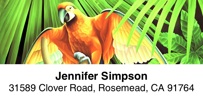 In the Wild 2-Line Address Label