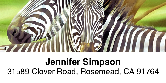 In the Wild 2-Line Address Label