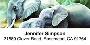 In the Wild 2-Line Address Label