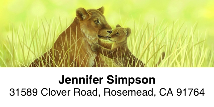 Mommy & Me 2-Line Address Label