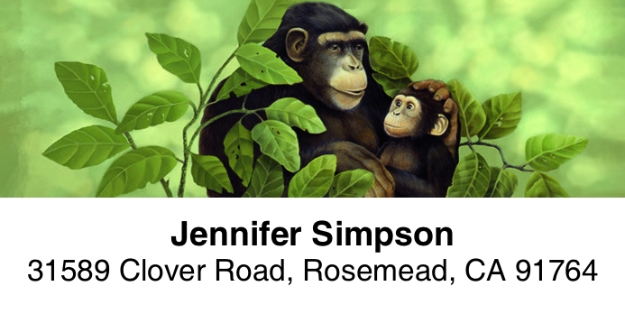 Mommy & Me 2-Line Address Label