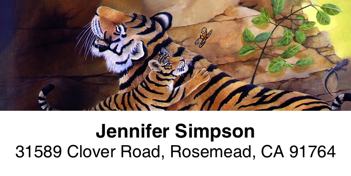 Mommy & Me 2-Line Address Label