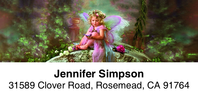 Fairy 2-Line Address Label