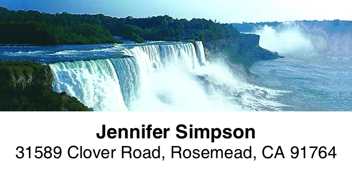 Scenic Vistas 2-Line Address Label