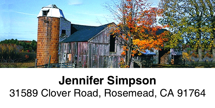 Scenic Vistas 2-Line Address Label