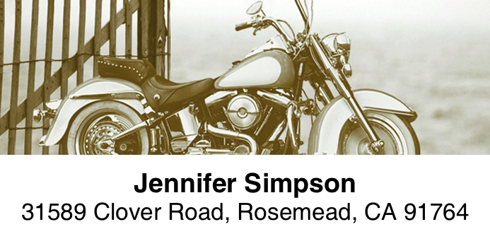 Escape to the Sea 2-Line Address Label