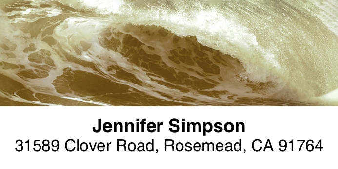 Escape to the Sea 2-Line Address Label