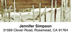 Escape to the Sea 2-Line Address Label