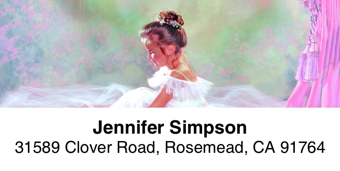 Sweet Petites 2-Line Address Label