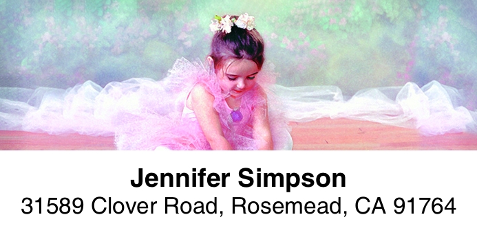 Sweet Petites 2-Line Address Label