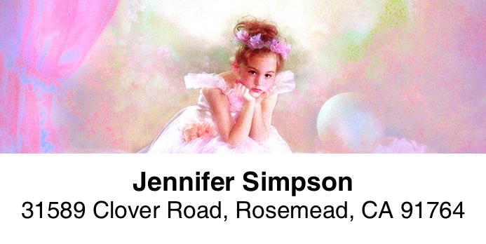 Sweet Petites 2-Line Address Label