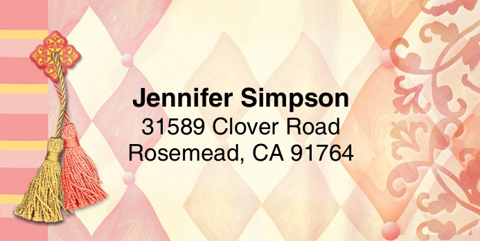Tapestry 5-Line Address Label