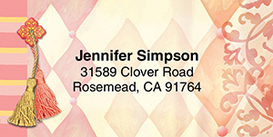 Tapestry 5-Line Address Label