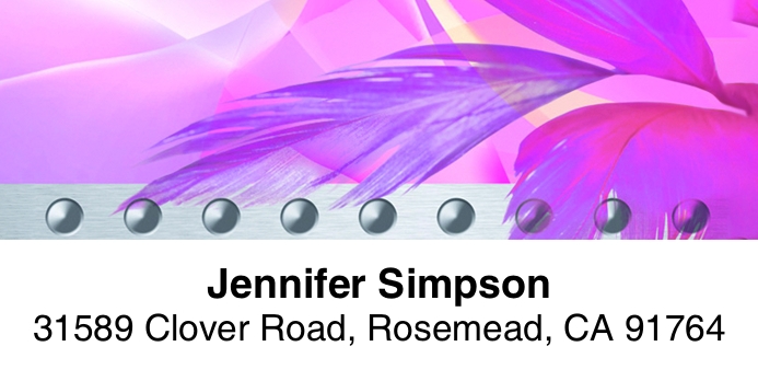 Urban Fashionista 2-Line Address Label