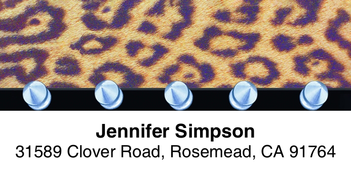 Urban Fashionista 2-Line Address Label