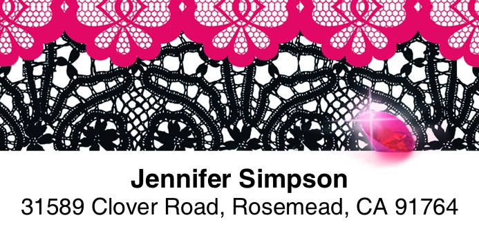 Urban Fashionista 2-Line Address Label