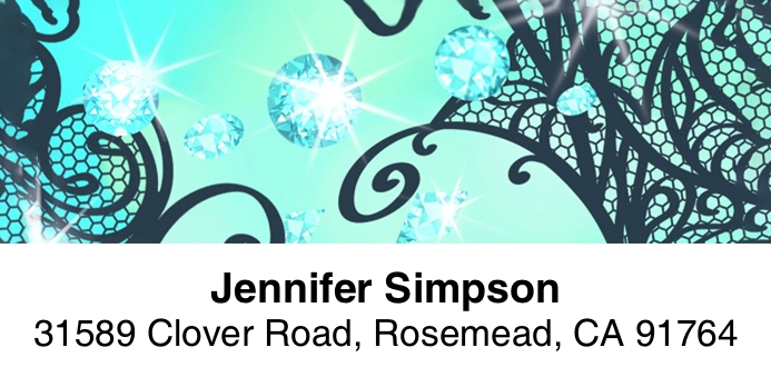 Urban Fashionista 2-Line Address Label