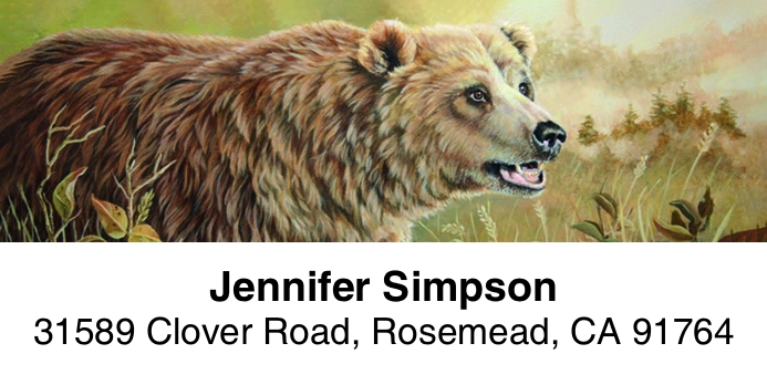 Wildlife 2-Line Address Label