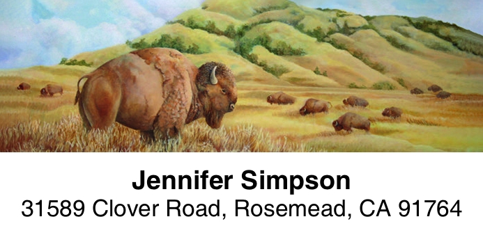 Wildlife 2-Line Address Label