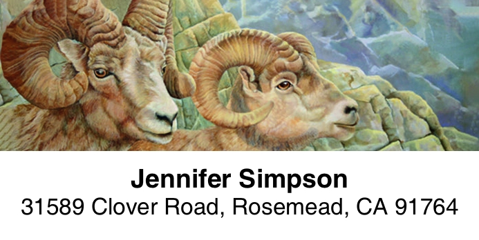 Wildlife 2-Line Address Label