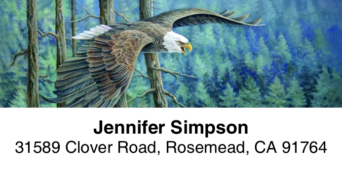 Wildlife 2-Line Address Label