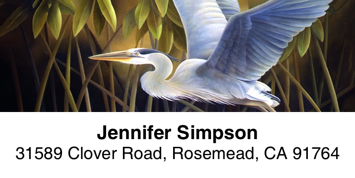 Wildlife 2-Line Address Label