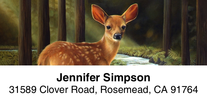 Wildlife 2-Line Address Label