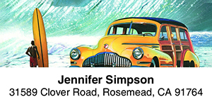 Woodies 2-Line Address Label