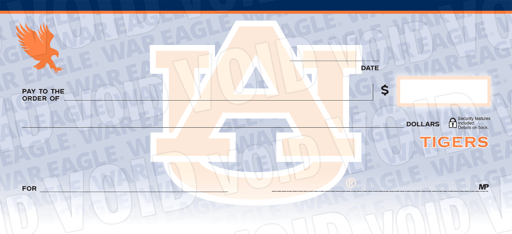 Auburn University Collegiate Checks