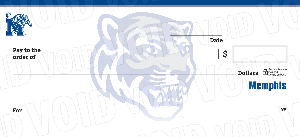 University of Memphis Collegiate Checks