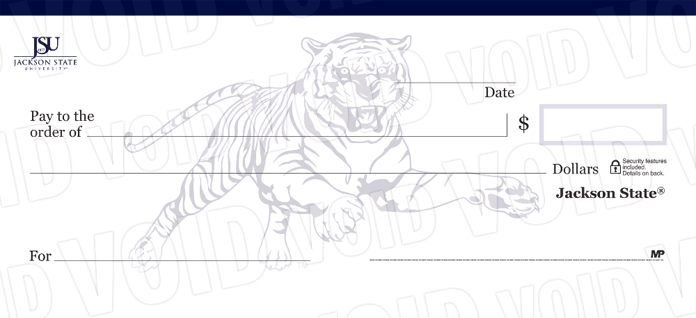 Jackson State University Collegiate Checks