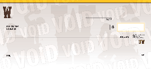 University of Wyoming Collegiate Checks