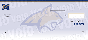 Montana State University Collegiate Checks