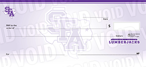 Stephen F. Austin State University Collegiate Checks