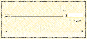 Classic Safety Yellow Personal Checks