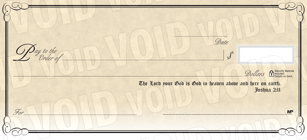 Scripture Personal Checks